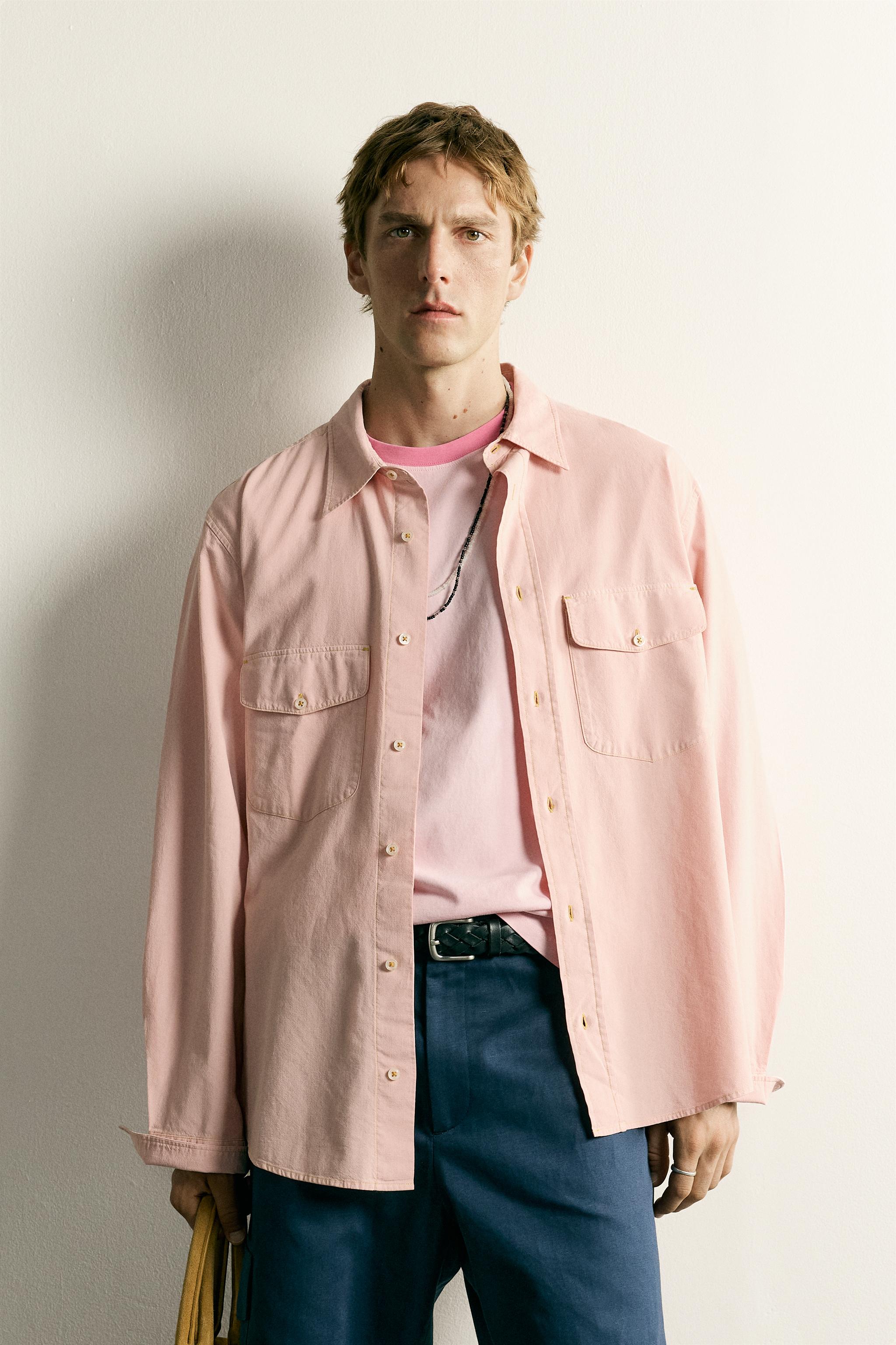 RELAXED FIT POCKET SHIRT
